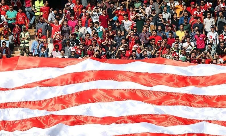 لیگ قهرمانان آسیا-طرح موزاییکی هواداران پرسپولیس