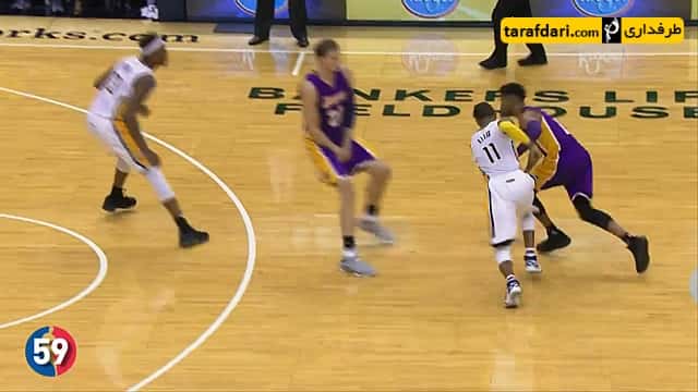 NBA - برترین پاس گل های فصل NBA - لبران جیمز - کایری اروینگ - استفن کری