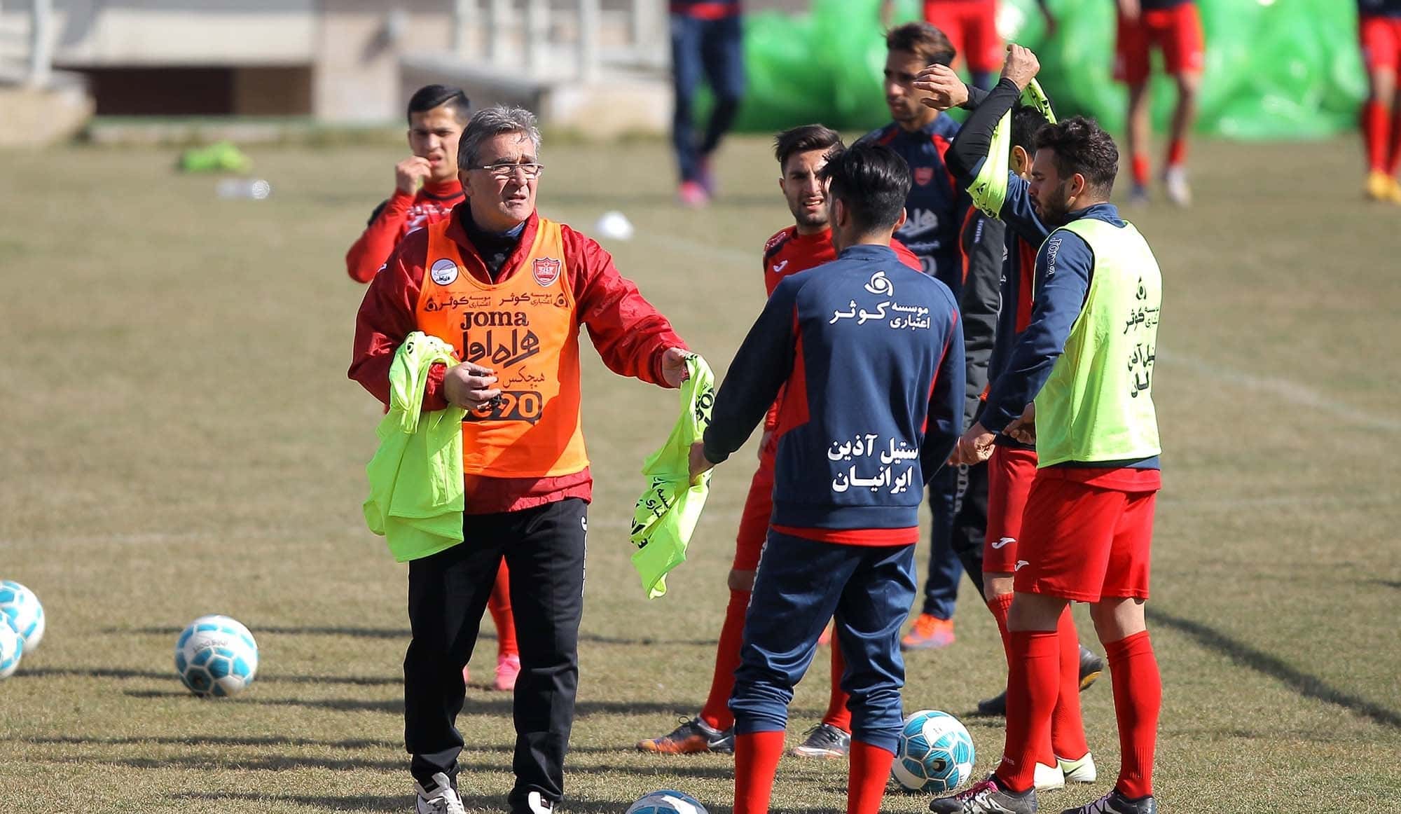 پرسپولیس - تمرین - لیگ برتر