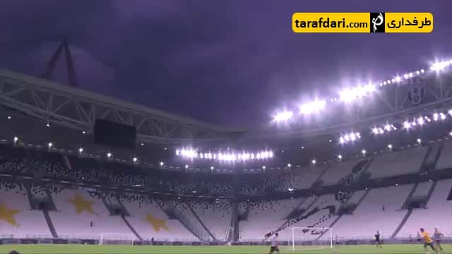 ویدیو؛ ادامه تمرینات یوونتوس در استادیوم خانگی