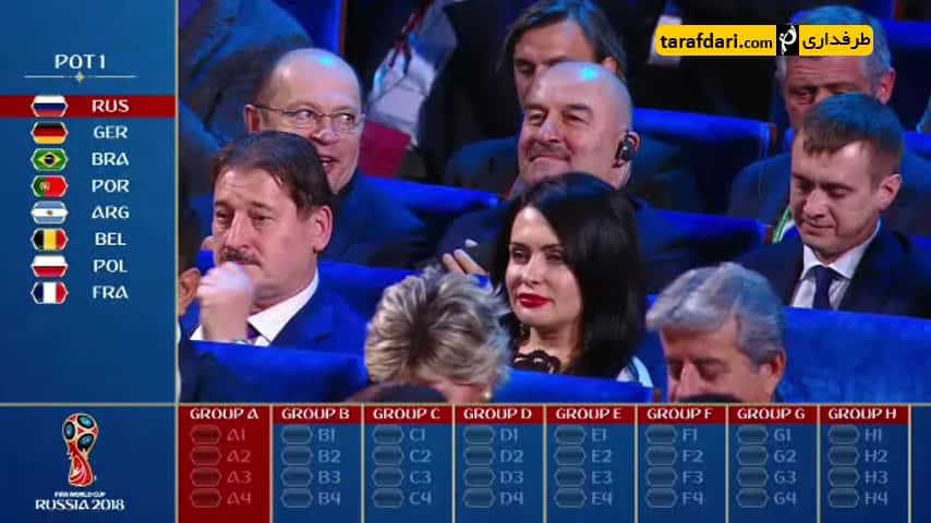 گری لینکر - کافو - کارلس پویول - قرعه کشی جام جهانی 2018 روسیه
