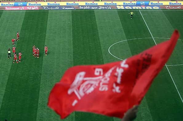 پرچم پرسپولیس بر بام ایران به اهتزاز در آمد