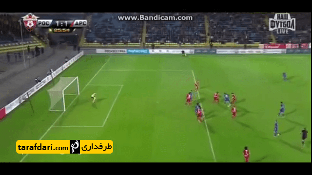 ویدیو؛ پاس گل و گلزنی سردار آزمون در نیمه اول بازی روستوف و آرسنال تولا