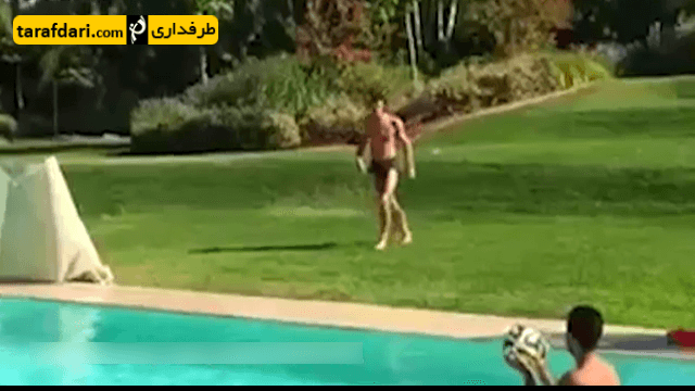 ویدیو؛ ضربه قیچی برگردان نمایشی گرت بیل