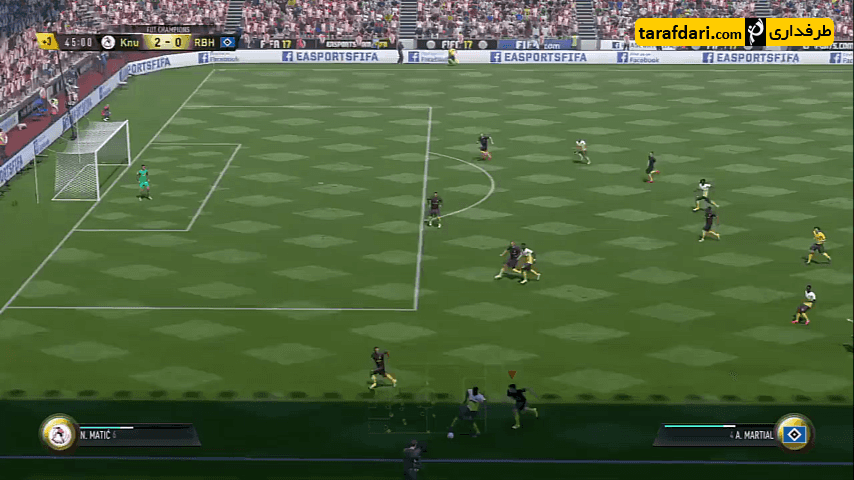 ویدیو؛ گل نشدن عجیب توپ در بازی FIFA 17