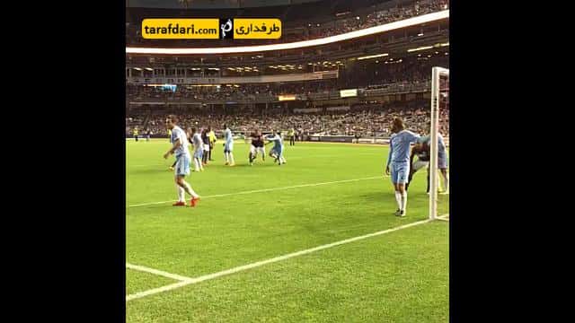 ویدئو فان؛ وقتی پیرلو همه تلاشش را برای گل نخوردن تیمش می کند