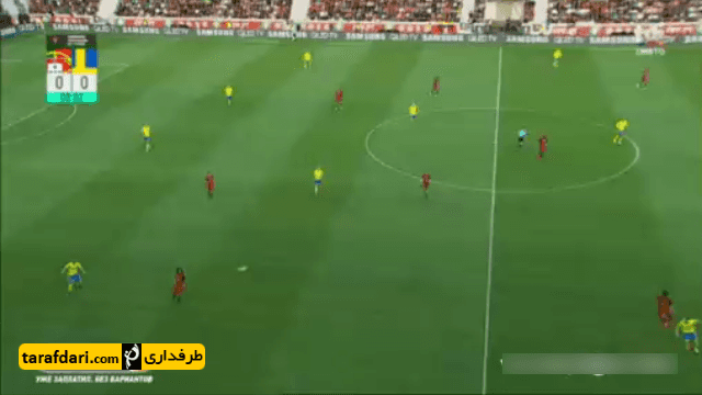 گل های بازی پرتغال 2-3 سوئد