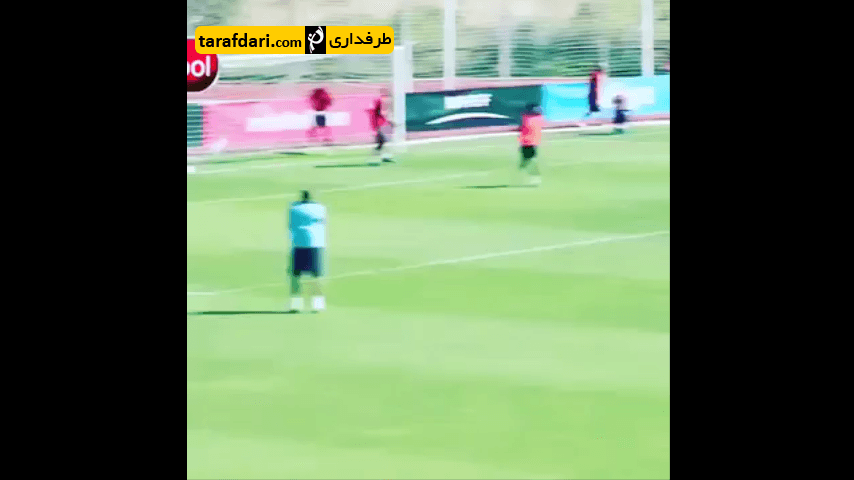 ویدیو؛ گل قیچی برگردان زیبای پدرو در تمرینات تیم ملی اسپانیا