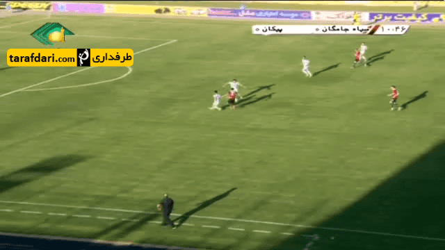 گل های بازی سیاه جامگان 1-2 پیکان