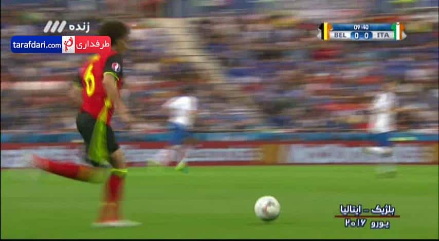 خلاصه بازی بلژیک 0-2 ایتالیا (یورو 2016)