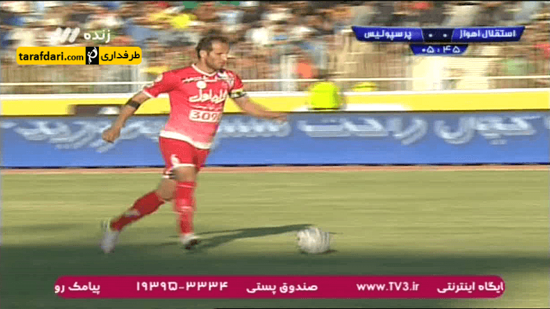 خلاصه بازی استقلال اهواز 0-2 پرسپولیس
