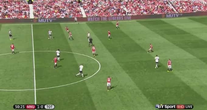 فول مچ بازی منچستر یونایتد 1-0 تاتنهام