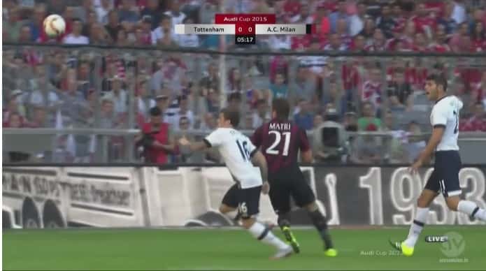 فول مچ بازی میلان 0-2 تاتنهام