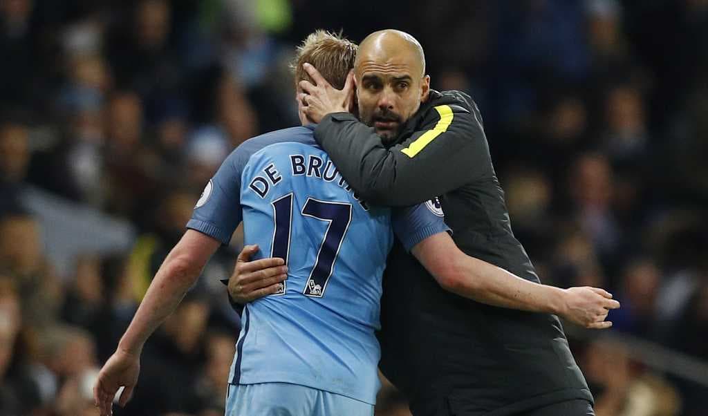 منچستر سیتی - kevin de bruyne - pep guardioula