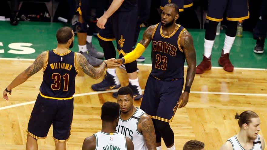 بسکتبال NBA - پلی آف NBA - کنفرانس شرق - کلیولند - بوستون