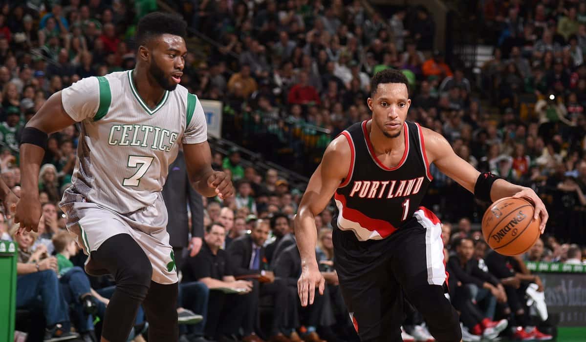بسکتبال nba کنفرانس غرب - کنفرانس شرق - بوستون سلتیکس - پورتلند بلیزرز