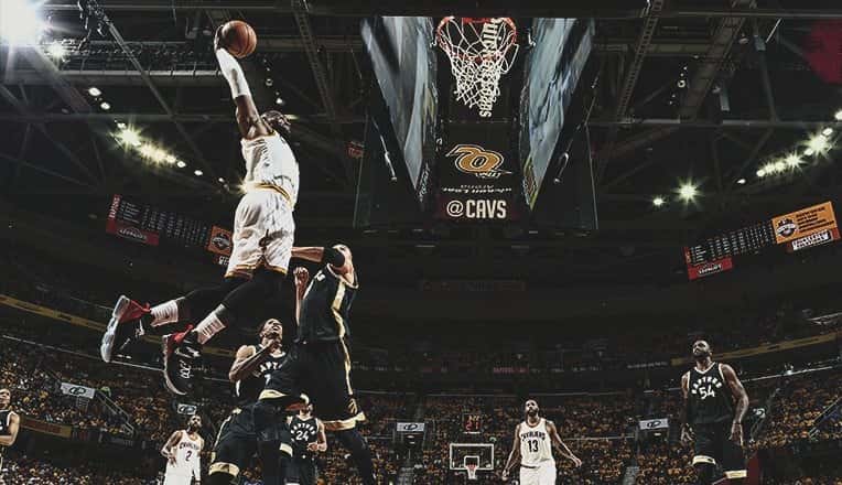 بکستبال nba - پلی اف nba - کنفرانس شرق - کلیولند - تورنتو