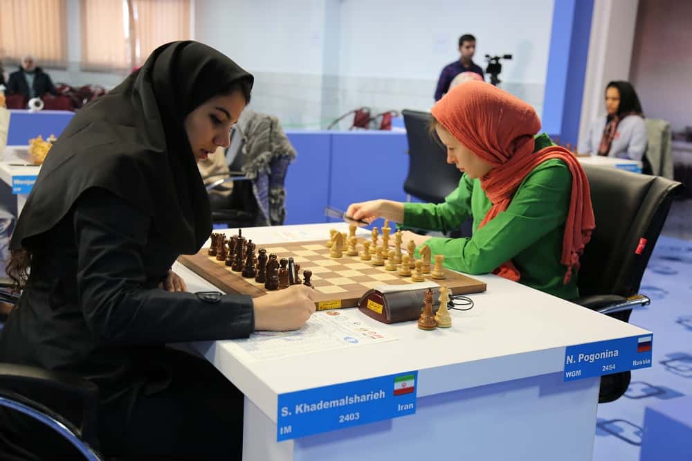 سارا خادم الشریعه نایب قهرمان جهان را متوقف کرد