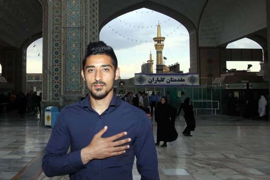 گوچی متاهل شد؛ برکزاری مراسم عقد ملی پوش تیم ملی در حرم امام هشتم (عکس)