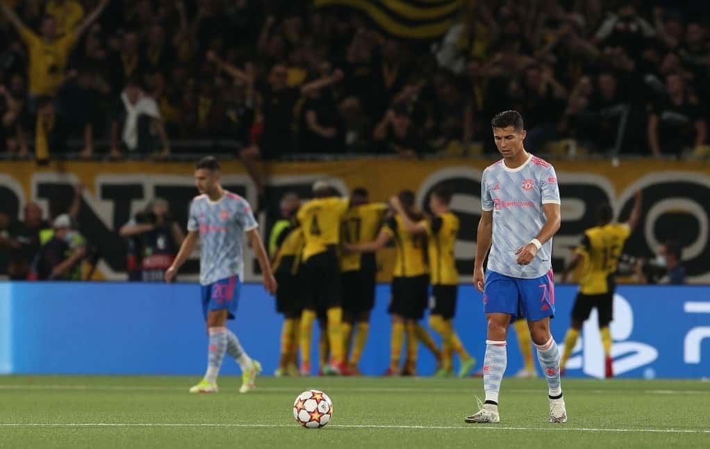 یانگ بویز 2-1 منچستریونایتد؛ خود کرده را تدبیر نیست