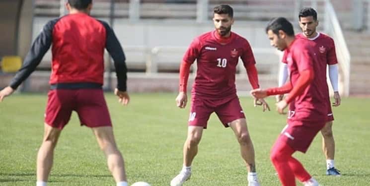 آخرین تمرین پرسپولیس پیش از دیدار با نفت مسجدسلیمان برگزار شد