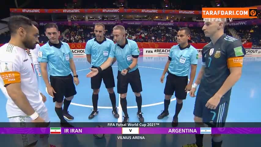 خلاصه بازی ایران 1-2 آرژانتین (جام جهانی فوتسال - 2021)