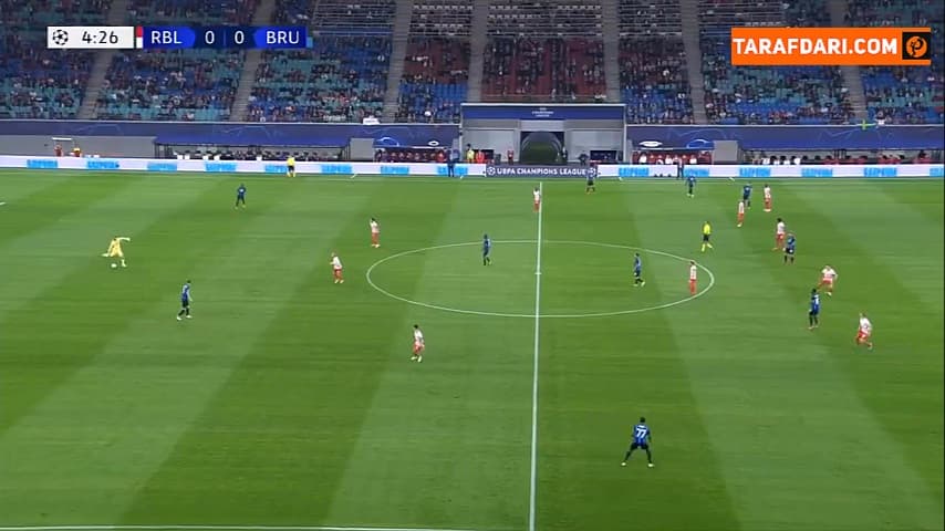 خلاصه بازی لایپزیش 1-2 بروخه (لیگ قهرمانان اروپا - 2021/22)