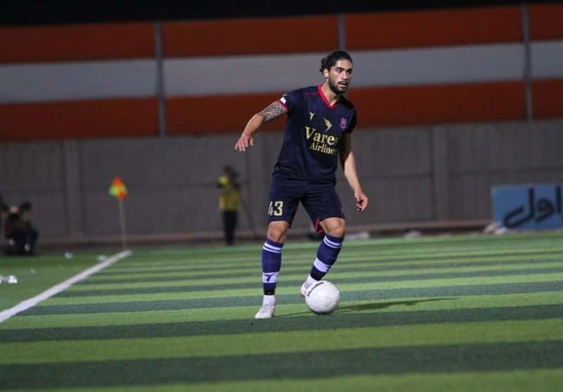 مدافع نساجی: هدف مان پیروزی برابر پرسپولیس در ورزشگاه آزادی است