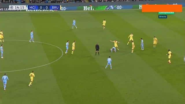 گل فیل فودن به بروخه (منچسترسیتی 1-0 بروخه)