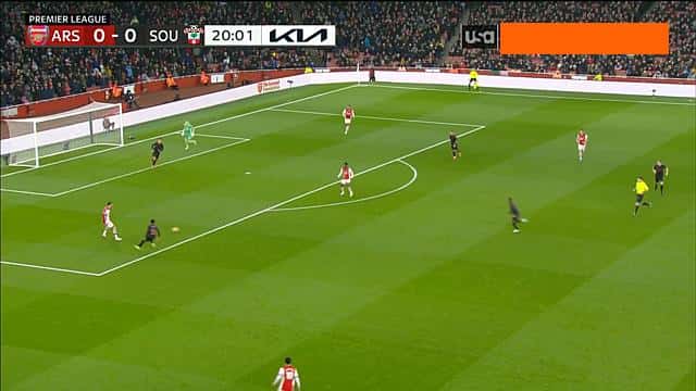گل الکساندر لاکازت به ساوتهمپتون (آرسنال 1-0 ساوتهمپتون)