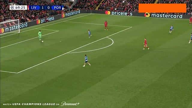 گل دیدنی صلاح به پورتو (لیورپول 2-0 پورتو)