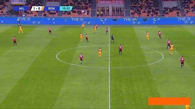 گل جونیور مسیاس به رم (میلان 2-0 آاس رم)