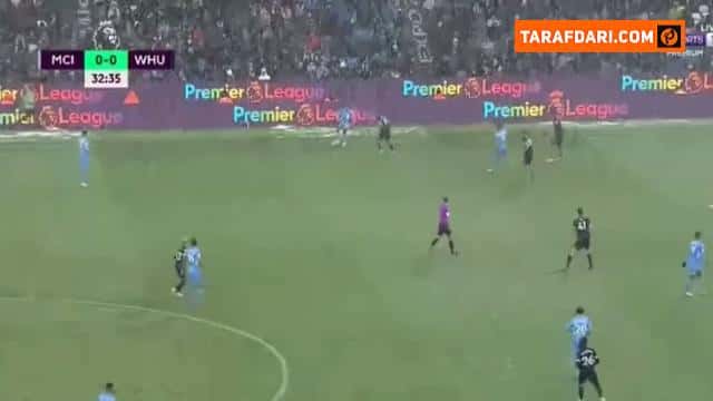 گل گوندوعان به وست هم (منچسترسیتی 1-0 وست هم)