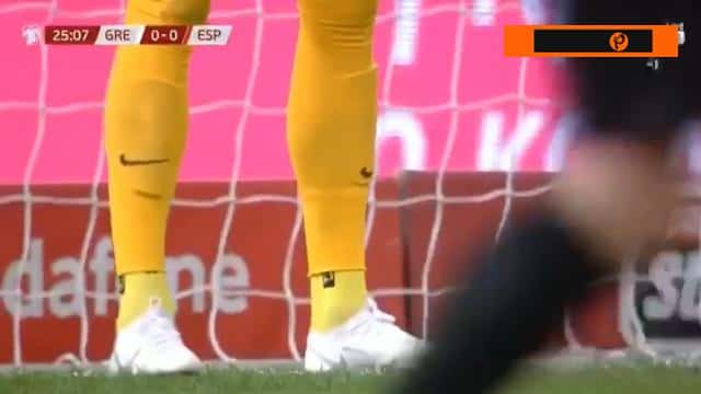 گل سارابیا به یونان (یونان 0-1 اسپانیا)
