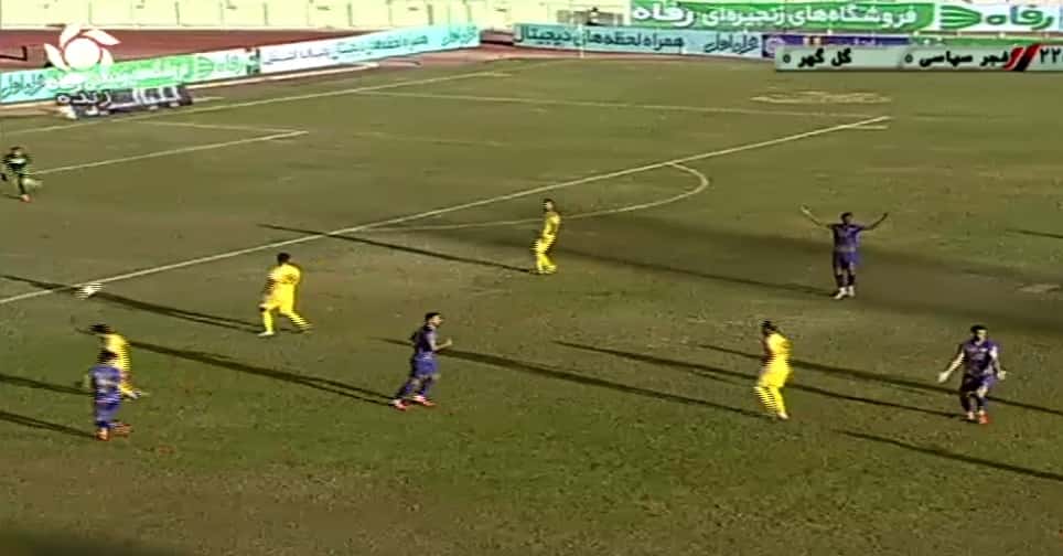 فجرسپاسی 0-1 گل گهر / سوپرگل زکی پور، پایان داغ یک بازی سرد