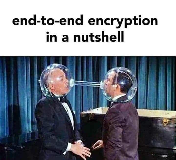رمز نگاری end-to-end به زبان ساده!