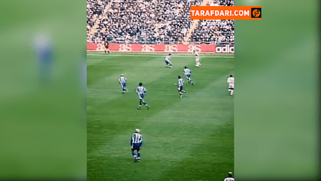 بریس رائول گونزالس در جریان برتری 4-3 رئال مادرید مقابل مالاگا (2001/2/4) / فیلم