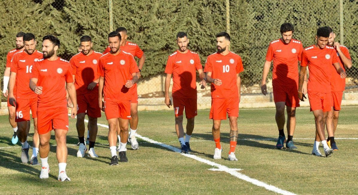 تمرینات تاکتیکی لبنانی ها پیش از تقابل با ایران