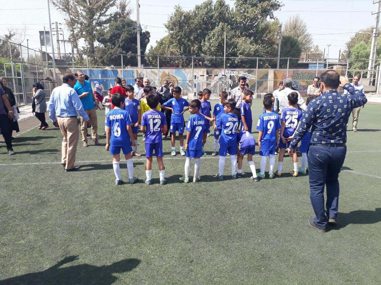 برنامه مسابقات هفته نهم لیگ قهرمانی نونهالان
