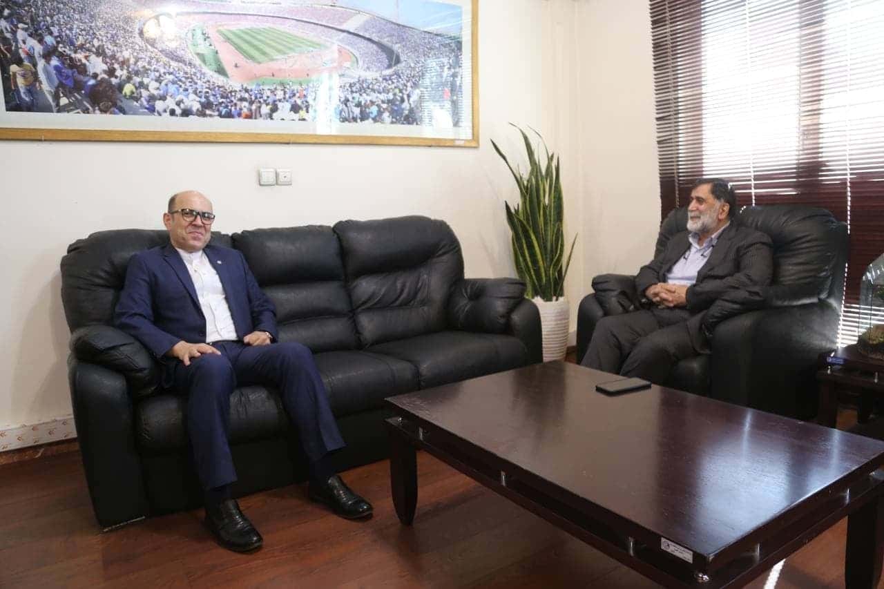 احمد سعادتمند با مصطفی آجورلو دیدار کرد