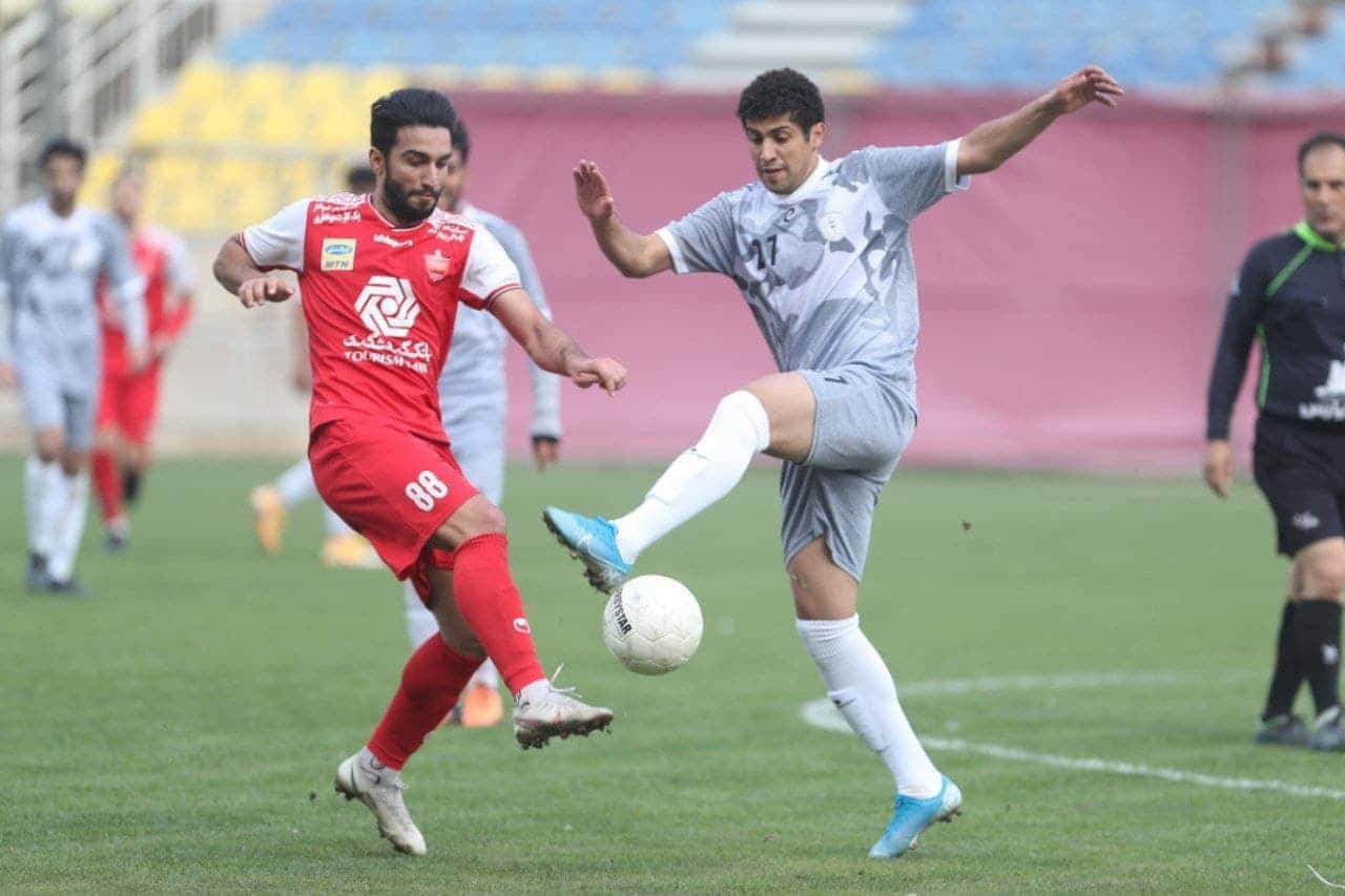 برتری پرسپولیس مقابل نیروی زمینی در دیداری تدارکاتی
