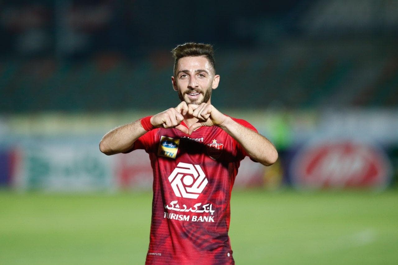 مهدی عبدی در پرسپولیس 20 گله شد