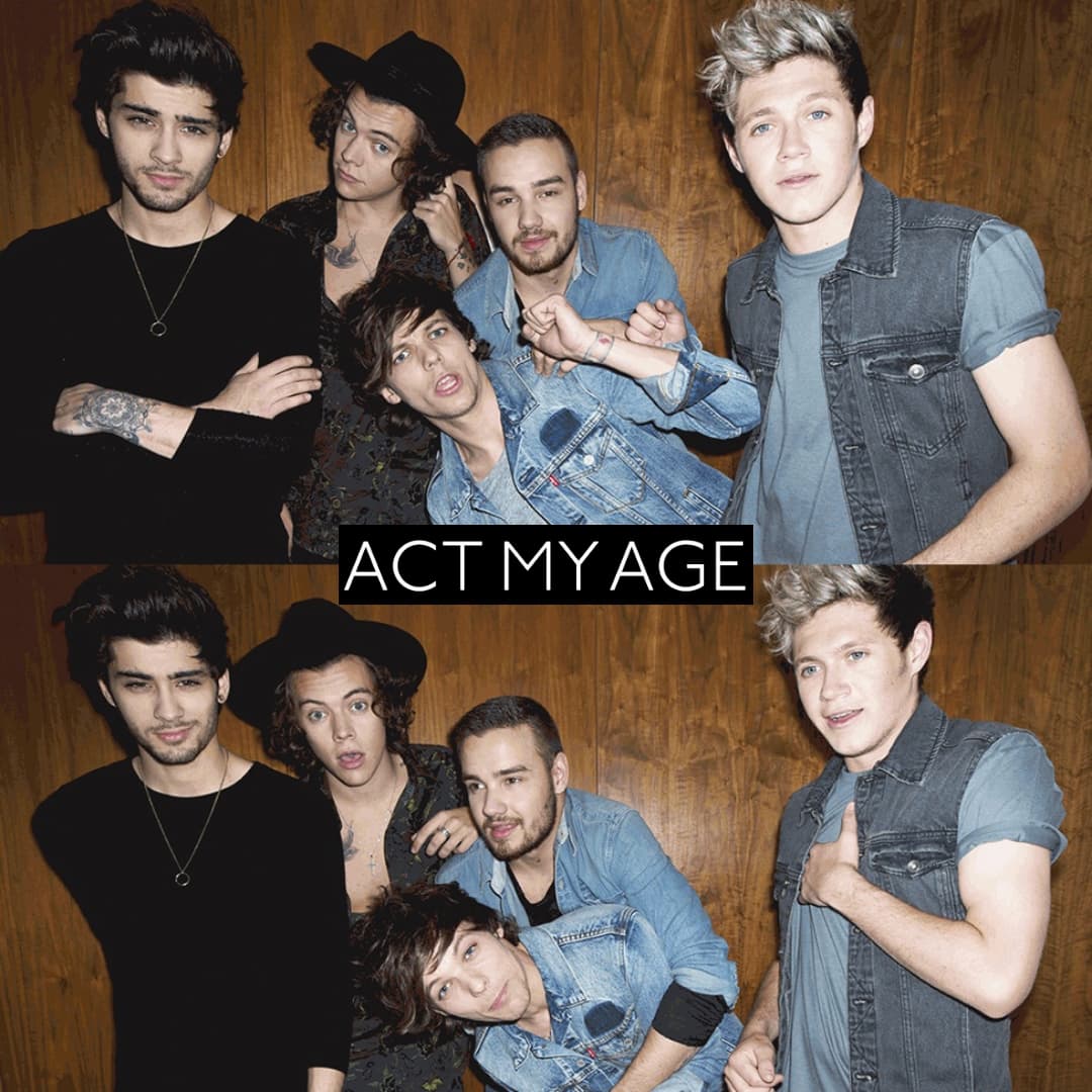 دانلود آهنگ Act My Age از One Direction