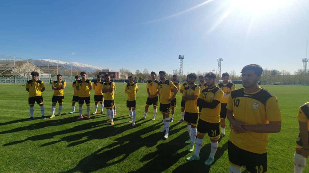 برگزاری تمرین سبک صبحگاهى تیم ملی امید در مرکز ملی
