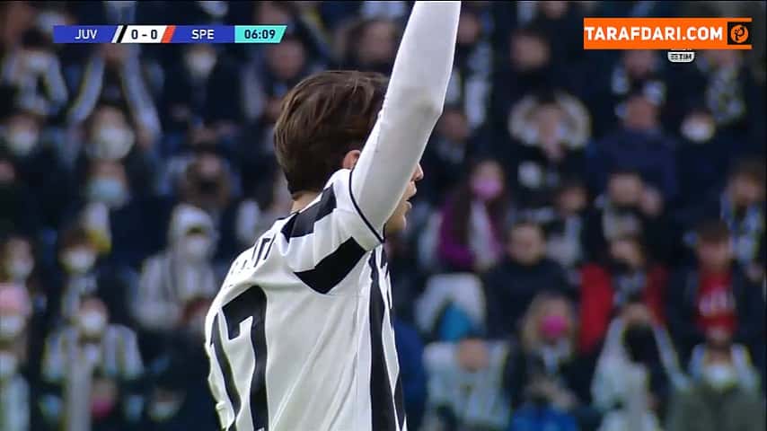 خلاصه بازی یوونتوس 1-0 اسپتزیا (سری آ - 2021/22)