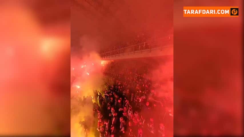 جشن باشکوه صد سالگی باشگاه لخ پوزنان لهستان در ورزشگاه مملو از تماشاگر / فیلم
