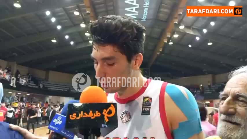 سجاد پذیرفته، بازیکن شهرداری گرگان: خدا به من لطف کرده که دستانم کمی بزرگ است و می توانم توپ را با یک دست ریباند کنم / فیلم