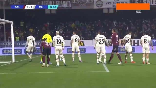خلاصه بازی سالرنیتانا 2-2 میلان (سری آ - 2021/22)