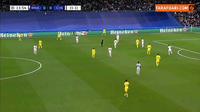 گل میسون مانت به رئال مادرید (رئال مادرید 0-1 چلسی)