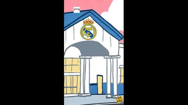 اولین روز اورلین شوامنی در رئال مادرید (انیمیشن عمر مومنی)